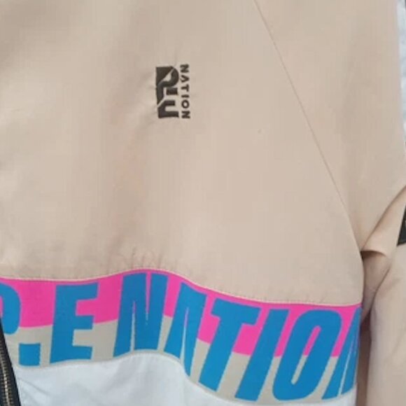 P.E Nation MAN UP HOODED JACKET Sz Small - Picture 4 of 6